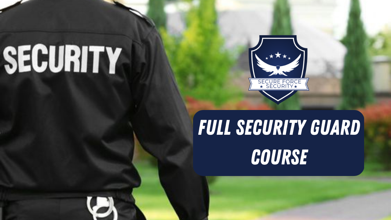 Security Training – secure force service